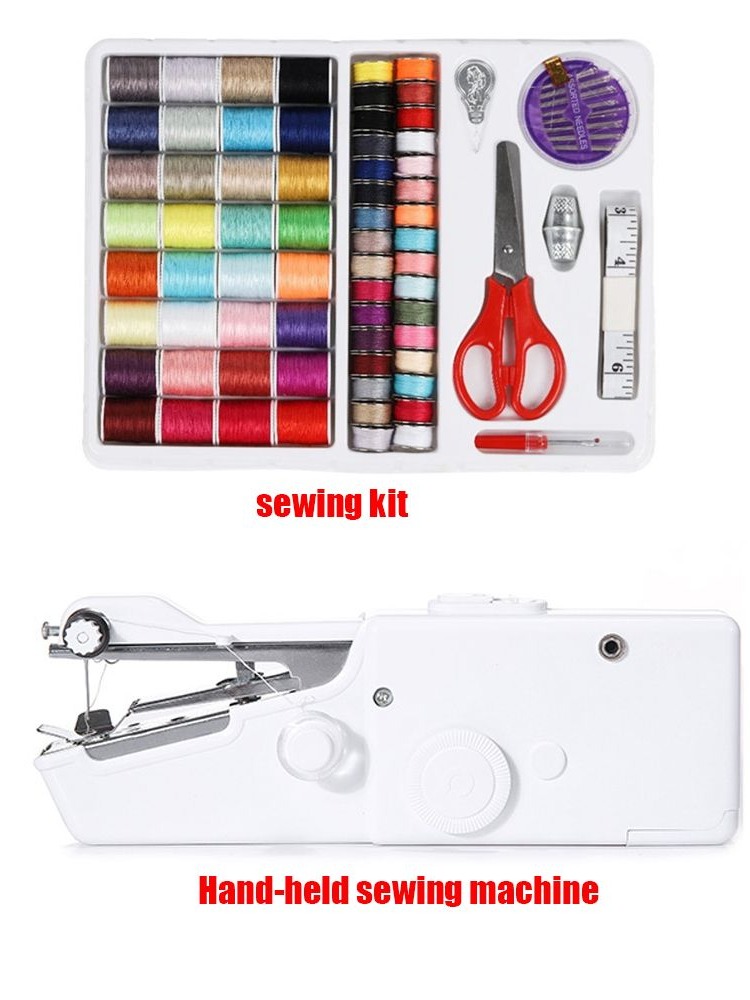 트래블 스마트 잡화 전동 미니 휴대용 재봉틀 재봉 키트 - Mini Electric Sewing Machine Handheld 리뷰 및 가격