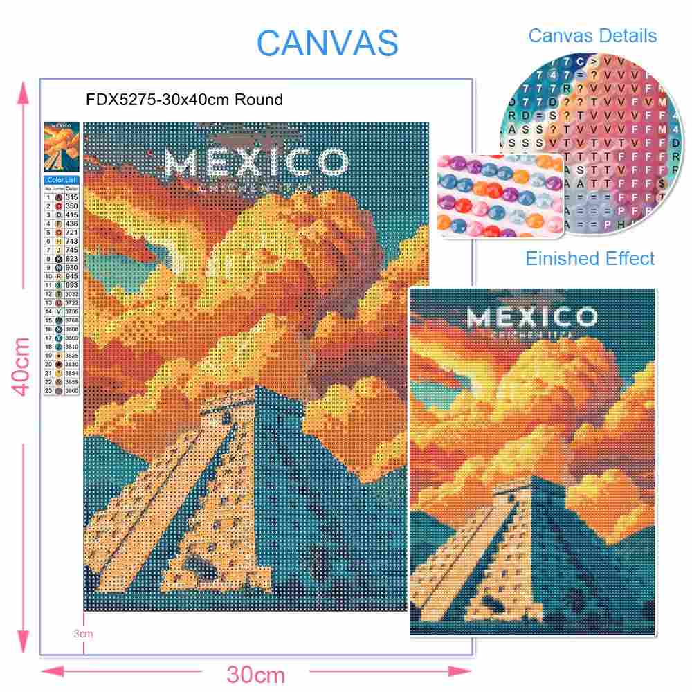 DIY 5D 다이아몬드 페인팅 키트, 마법 같은 파란색 - 5D Diamond Painting Kit Full Drill 리뷰 및 가격