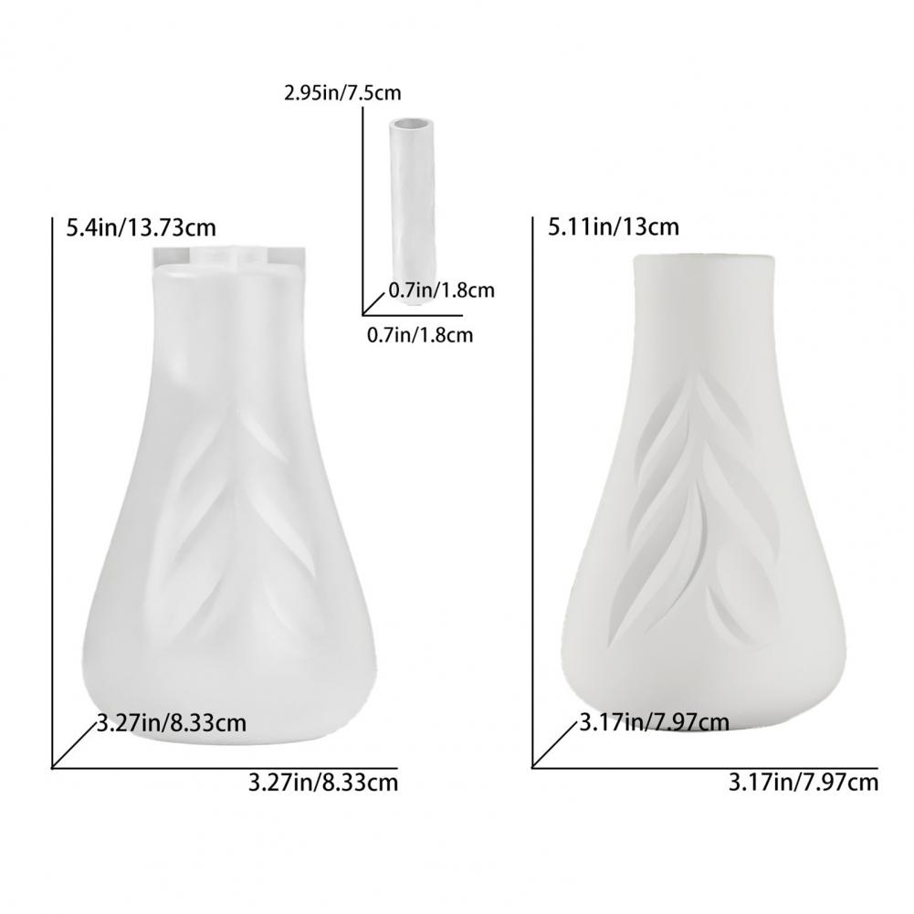 사용하기 쉬운 꽃병 몰드, 실리콘 꽃병 몰드, DIY  - Silicone Epoxy Resin Molds Set 리뷰 및 가격