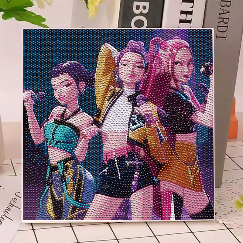 애니메이션 헌터즈 걸스 루미 밀라 조이 다이아몬드 페인 - Craft Tools 리뷰 및 가격